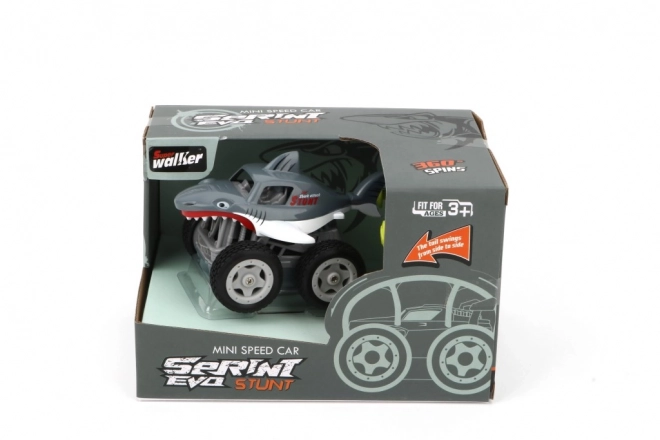 Mini auto Žralok RC šedé