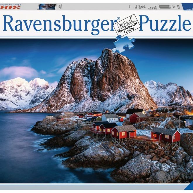 RAVENSBURGER Puzzle Hamnoy, Lofoty 3000 dílků
