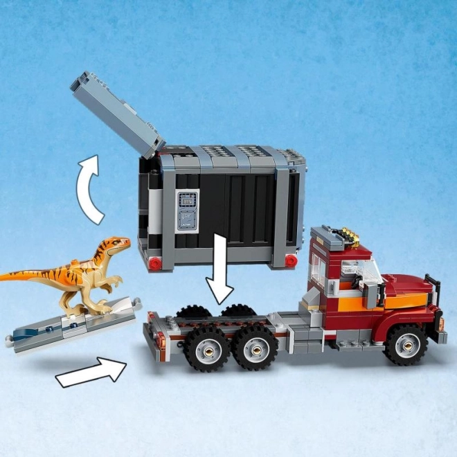 LEGO® Jurassic World 76948 Útěk T-rexe a atrociraptora