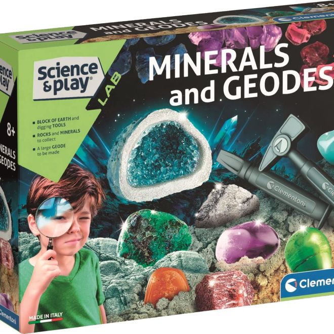 CLEMENTONI Science&Play: Laboratoř minerálů a geod