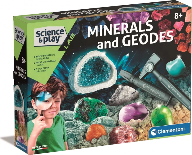 CLEMENTONI Science&Play: Laboratoř minerálů a geod