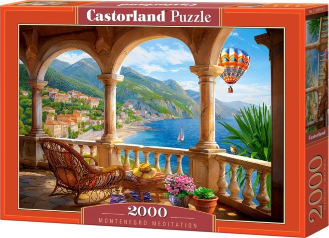 Meditace v Černé Hoře puzzle 2000 dílků