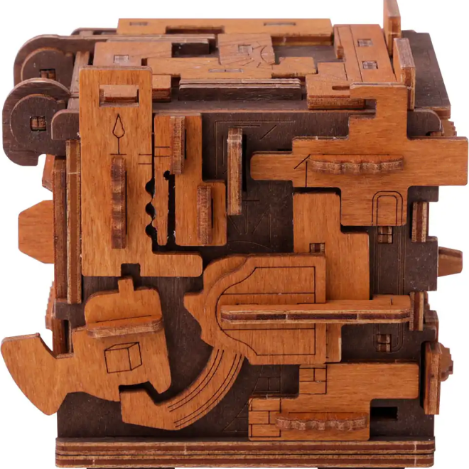 WOODEN CITY 3D dřevěné puzzle Escape room: Puzzle Box 149 dílků
