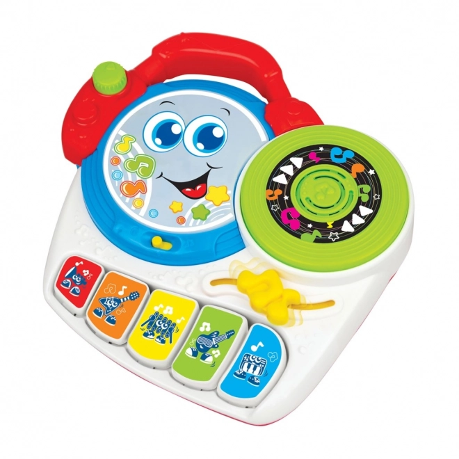DJ mixer se světly