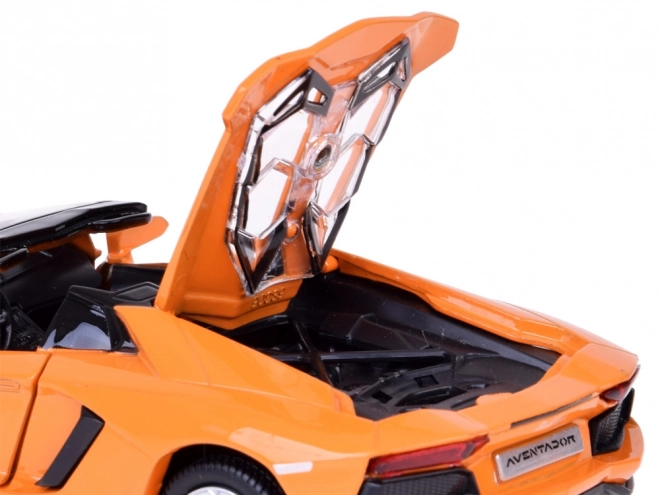 Kovový model auta Lamborghini Aventador Roadster 1:32 interaktivní