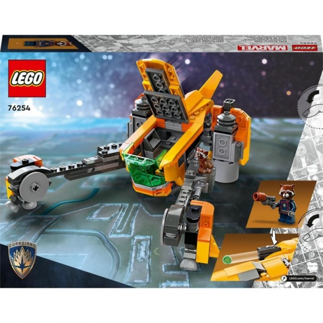 LEGO Super Heroes 76254 Vesmírná loď malého Rocketa