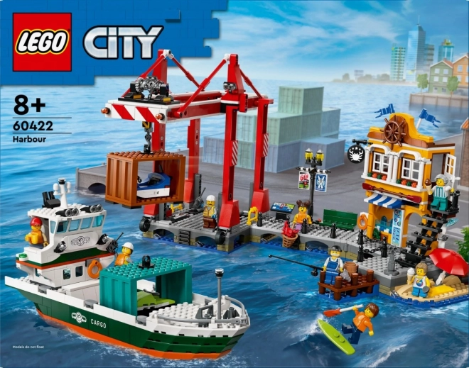 LEGO City 60422 Přístav s nákladní lodí