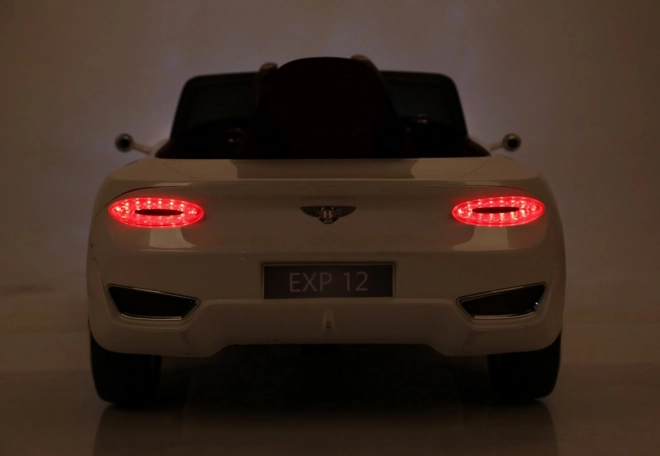 Elektrické autíčko Bentley EXP 12 Lakované bílé