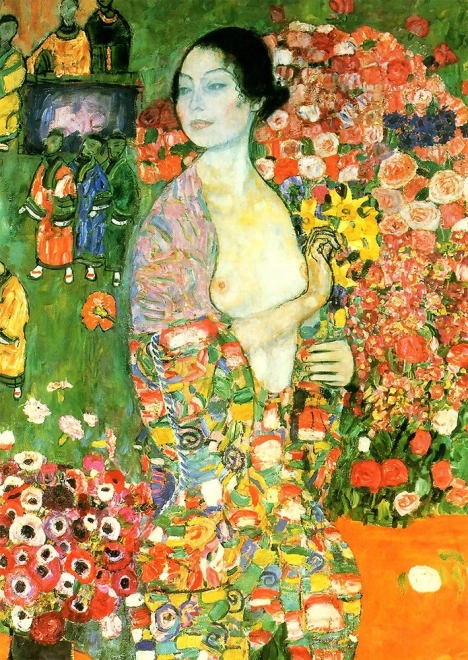 Užijte si puzzle Gustav Klimt: Tanečnice 1000 dílků