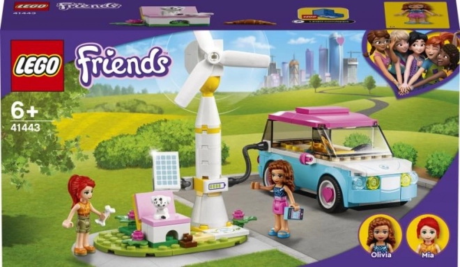 LEGO Friends 41443 Olivia a její elektromobil