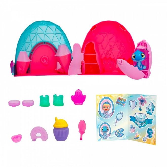Lalinky Cry Babies Magic Tears Icy World Dinos