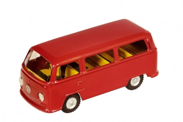 Auto VW mikrobus T2 červený kov 12cm v krabičce Kovap