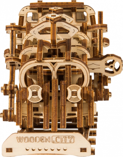 WOODEN CITY 3D puzzle Dream Express s kolejemi 220 dílů