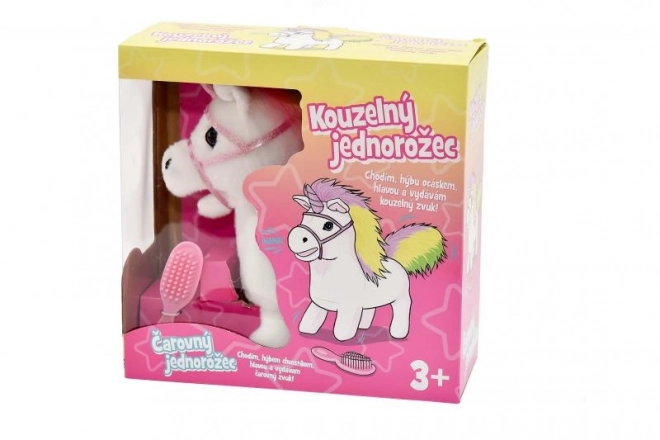 Kouzelný jednorožec chodící