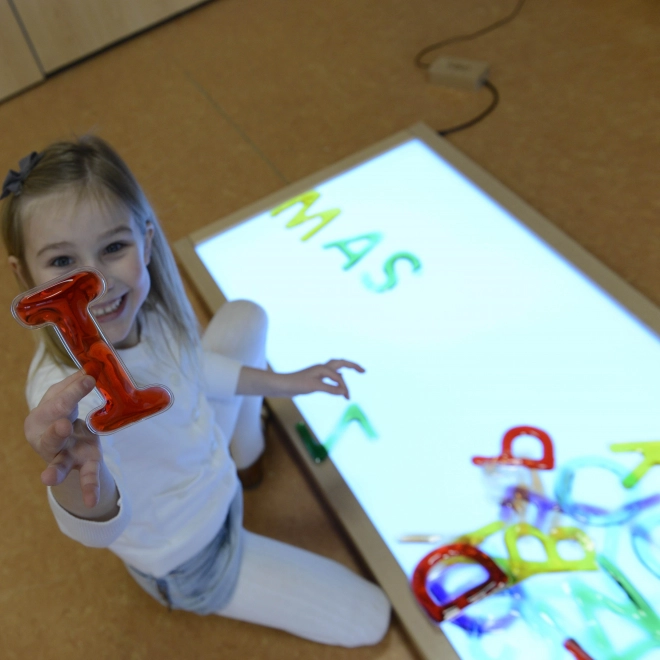 Masterkidz souprava písmenek a čísel Montessori