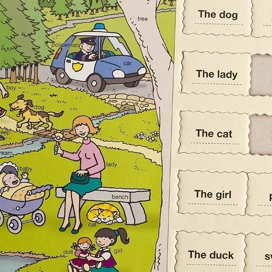 Larsen anglické puzzle: U lesa