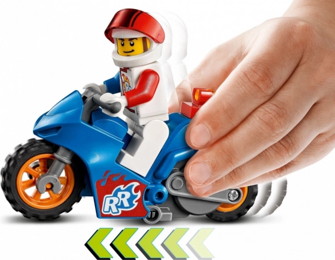 LEGO City 60298 Kaskadérská motorka s raketovým pohonem