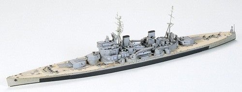 Plastikový model britské bitevní lodi King George V