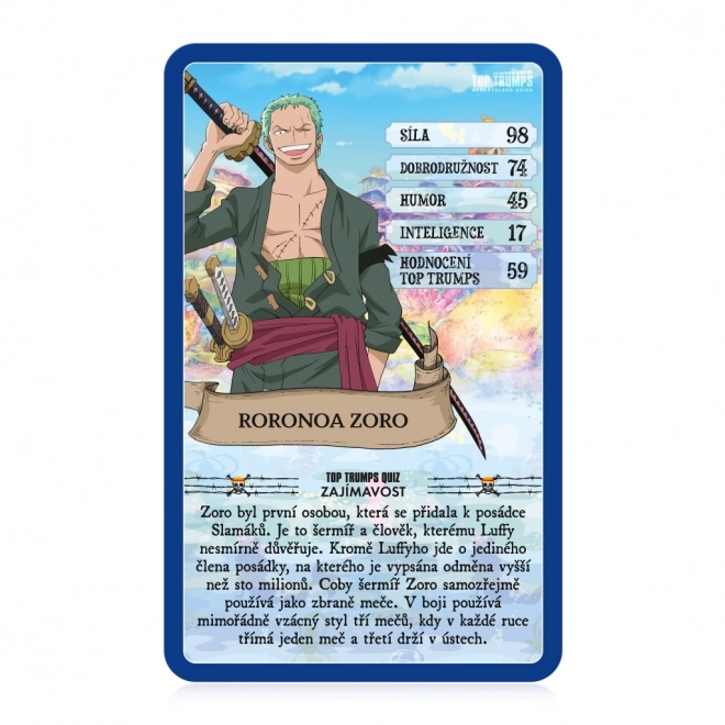 Karetní hra Top Trumps Naruto