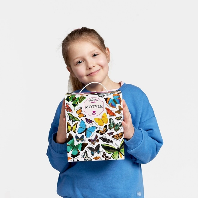 Puzzlove ČZUČU motýli 200 dílků