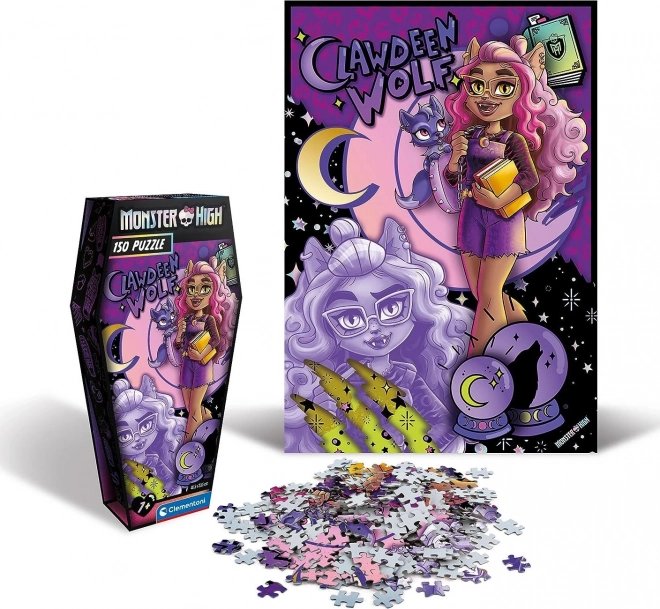 CLEMENTONI Puzzle Monster High: Clawdeen Wolf 150 dílků