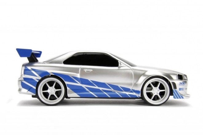 Rychle a zběsile RC auto Nissan Skyline 1:24