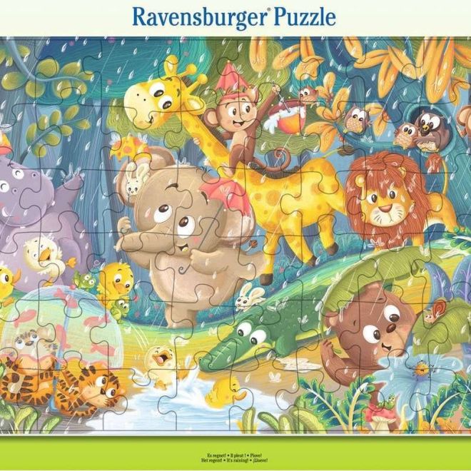 RAVENSBURGER Puzzle Zvířata z džungle 48 dílků
