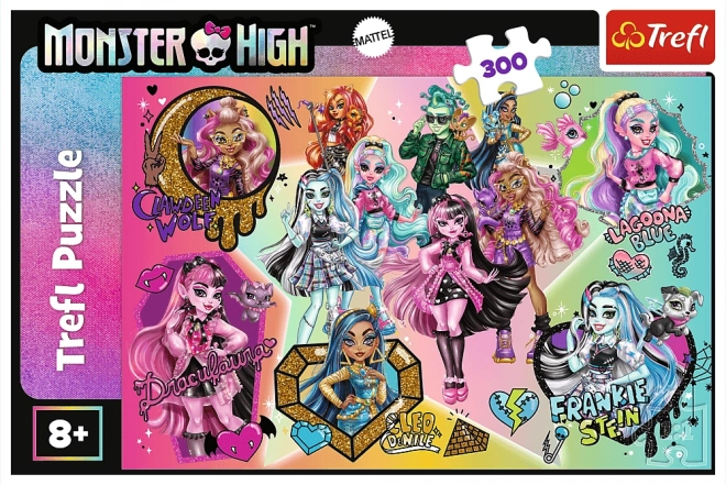 Puzzle 300 dílků Zombie vrcholem Monster High