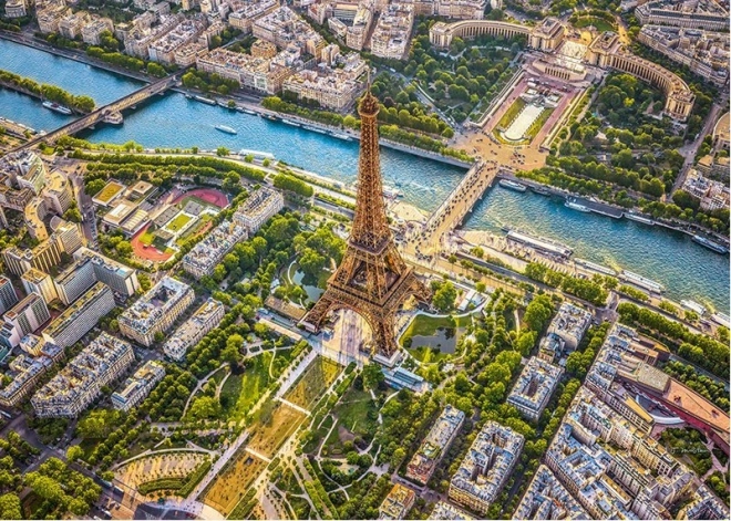 Puzzle Eiffelova věž v Paříži 1000 dílků od Good Times