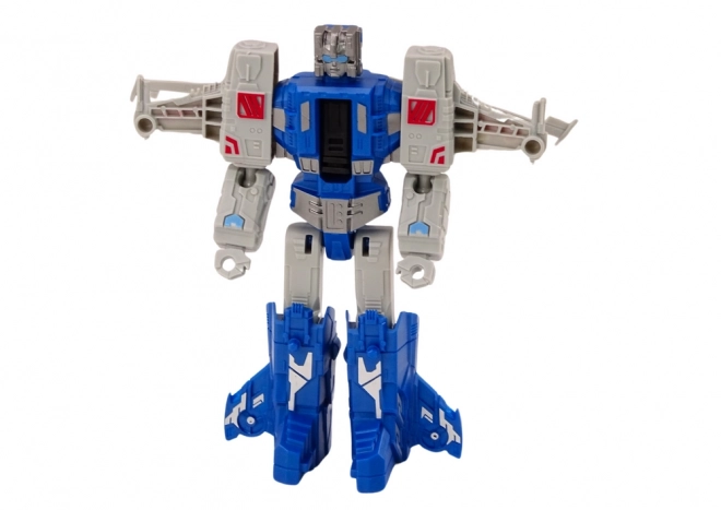 Robot-Helicopter 2v1 Transformace X-Warrior Blue