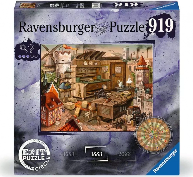 EXIT Puzzle - The Circle: Ravensburg 1883 s 919 dílky