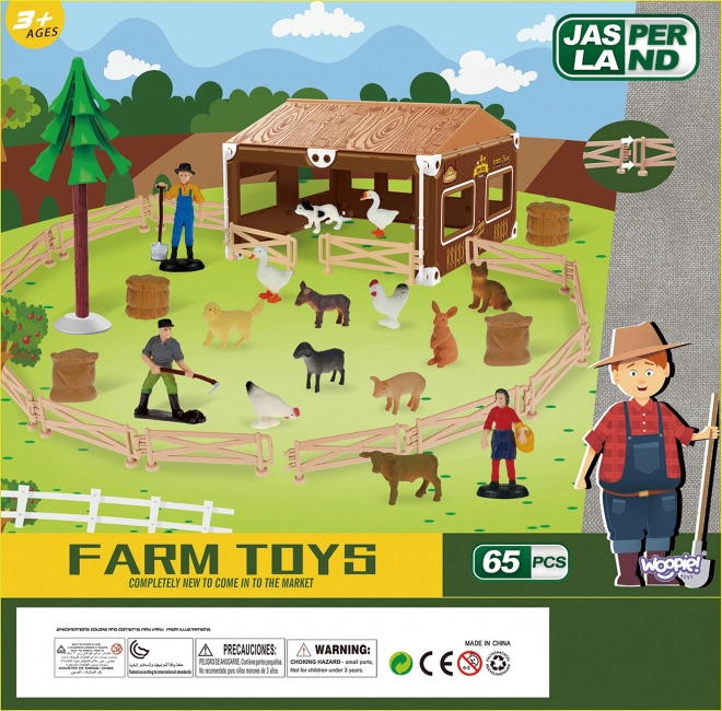 Farma Małego Farmáře s Figurkami a Doplňky