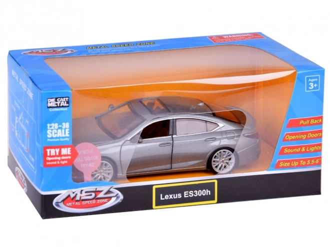 Model auta Lexus ES300h 1:35 s osvětlením a zvukem