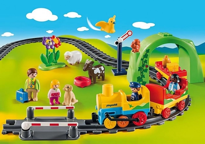 Playmobil 70179 Sada s figurkami Můj první vlak
