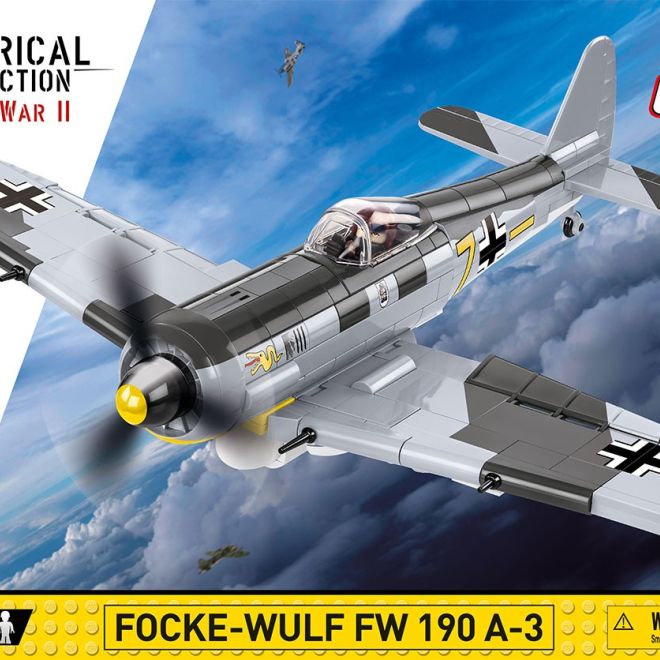 COBI 5741 II WW Focke-Wulf Fw 190 A3, 1:32, 382 k, 2 f