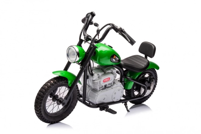 Dobíjecí motocykl A9902 36V zelený