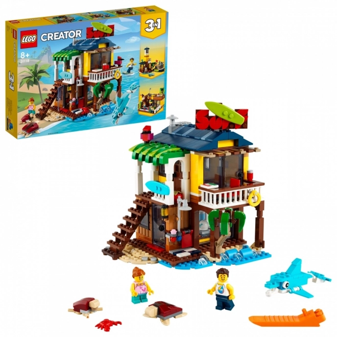 LEGO Creator 3v1 31118 Surfařský dům na pláži