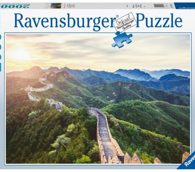Ravensburger Puzzle Čínská zeď ve sluneční záři 2000 dílků