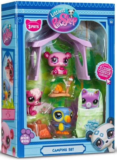 Hasbro Littlest Pet Shop LPS Hrací sada: Dobrodružství při kempování