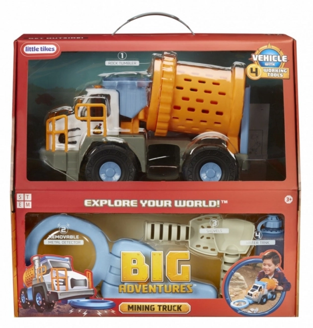 Těžební kamion Big Adventures sada