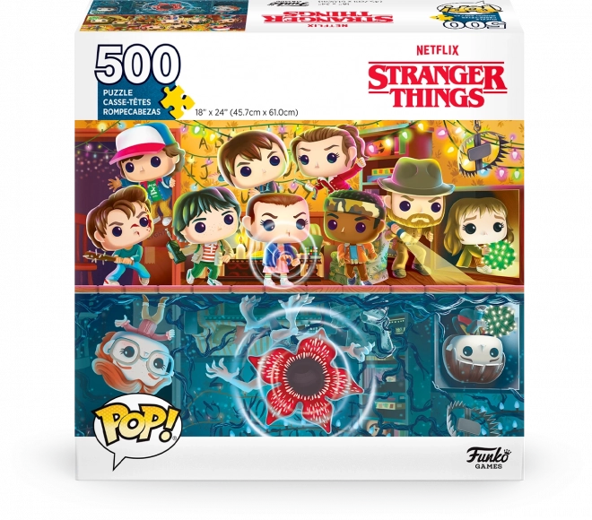 FUNKO GAMES Puzzle POP! Stranger Things 500 dílků