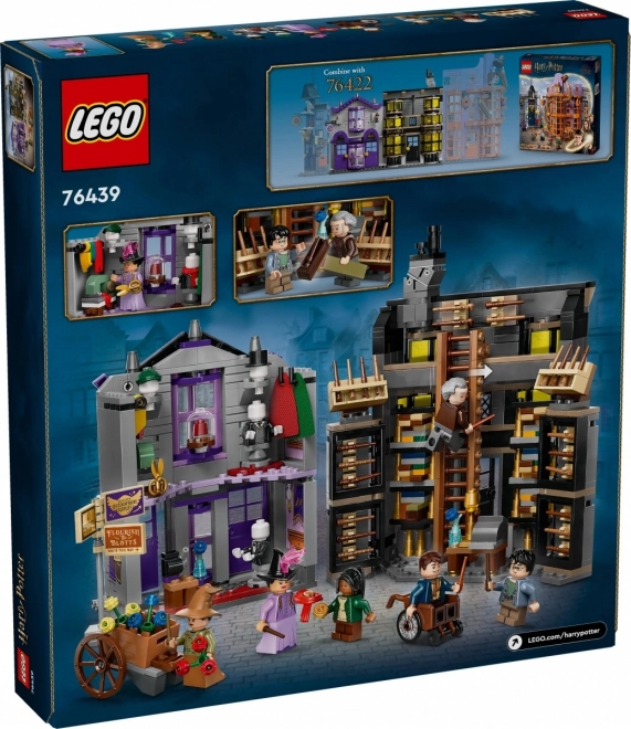 LEGO Harry Potter 76439 Ollivanderův obchod a Obchod madame Malkinové