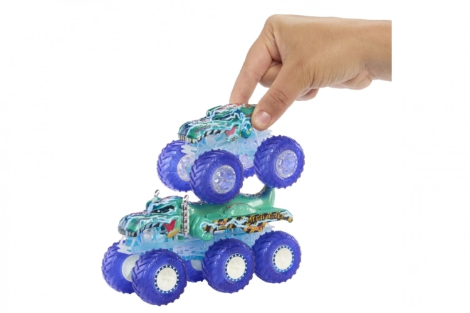 Hot Wheels Monster Trucks Power Smashers sada aut