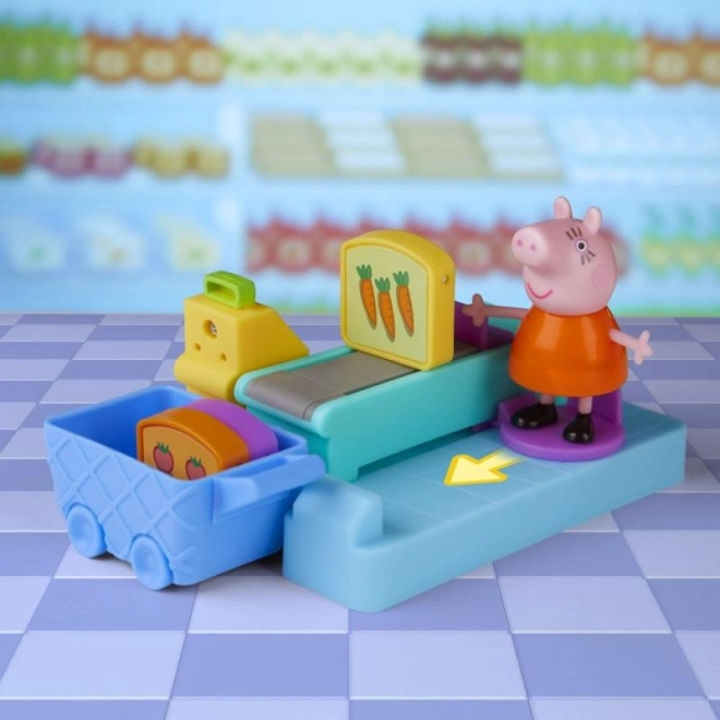 Supermarket s figurkami Prasátko Peppa