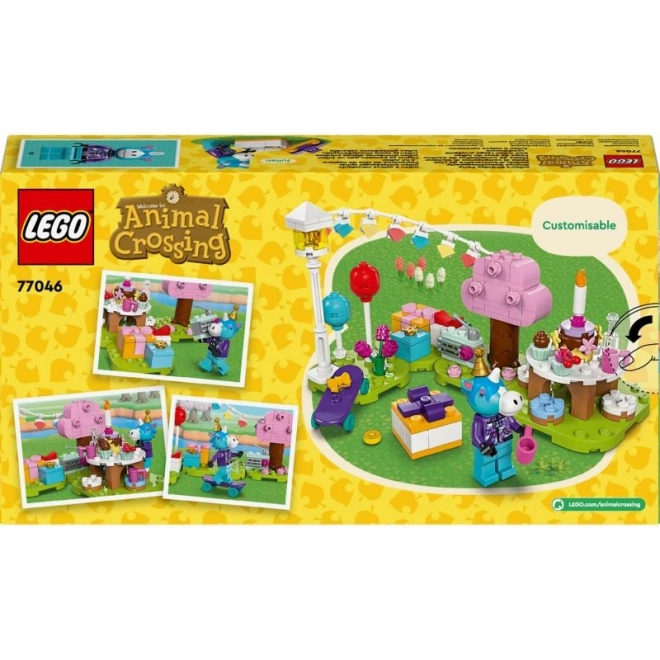 LEGO Animal Crossing 77046 Julian a oslava narozenin