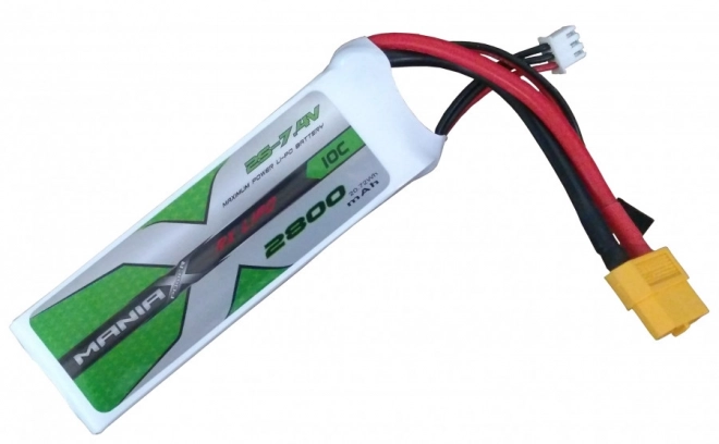 2800mAh 7,4V 30C ManiaX - vysílač a přijímač
