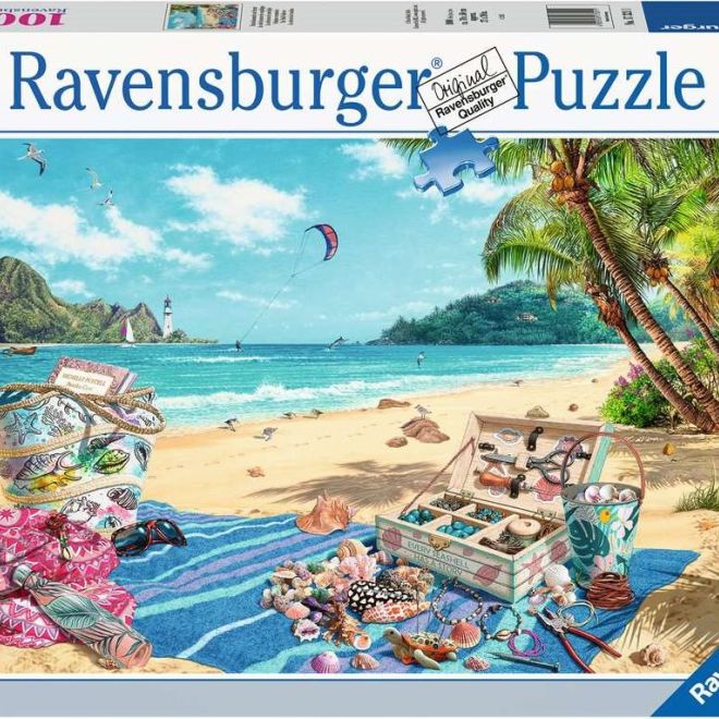 RAVENSBURGER Puzzle Sběratel mušlí 1000 dílků