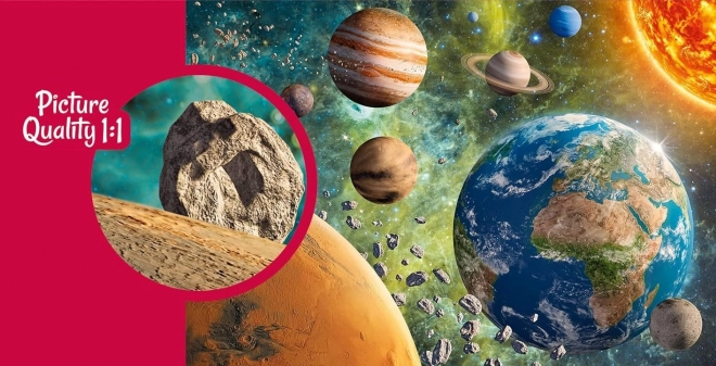 Puzzle Planeta Země v galaxii 2000 dílků