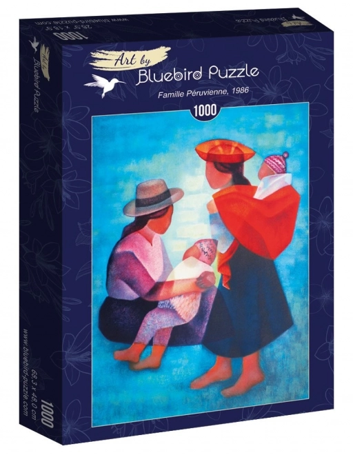 Puzzle Peruánská rodina 1000 dílků