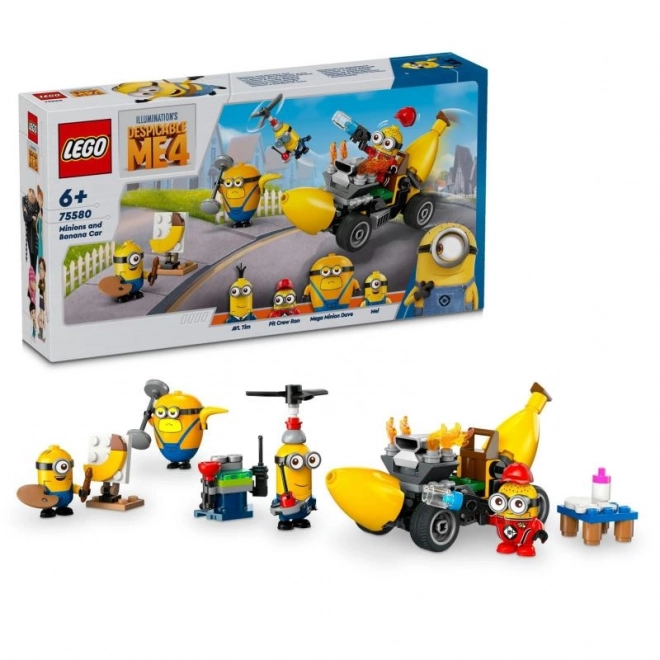 LEGO Minions 75580 Minionki a banánové auto